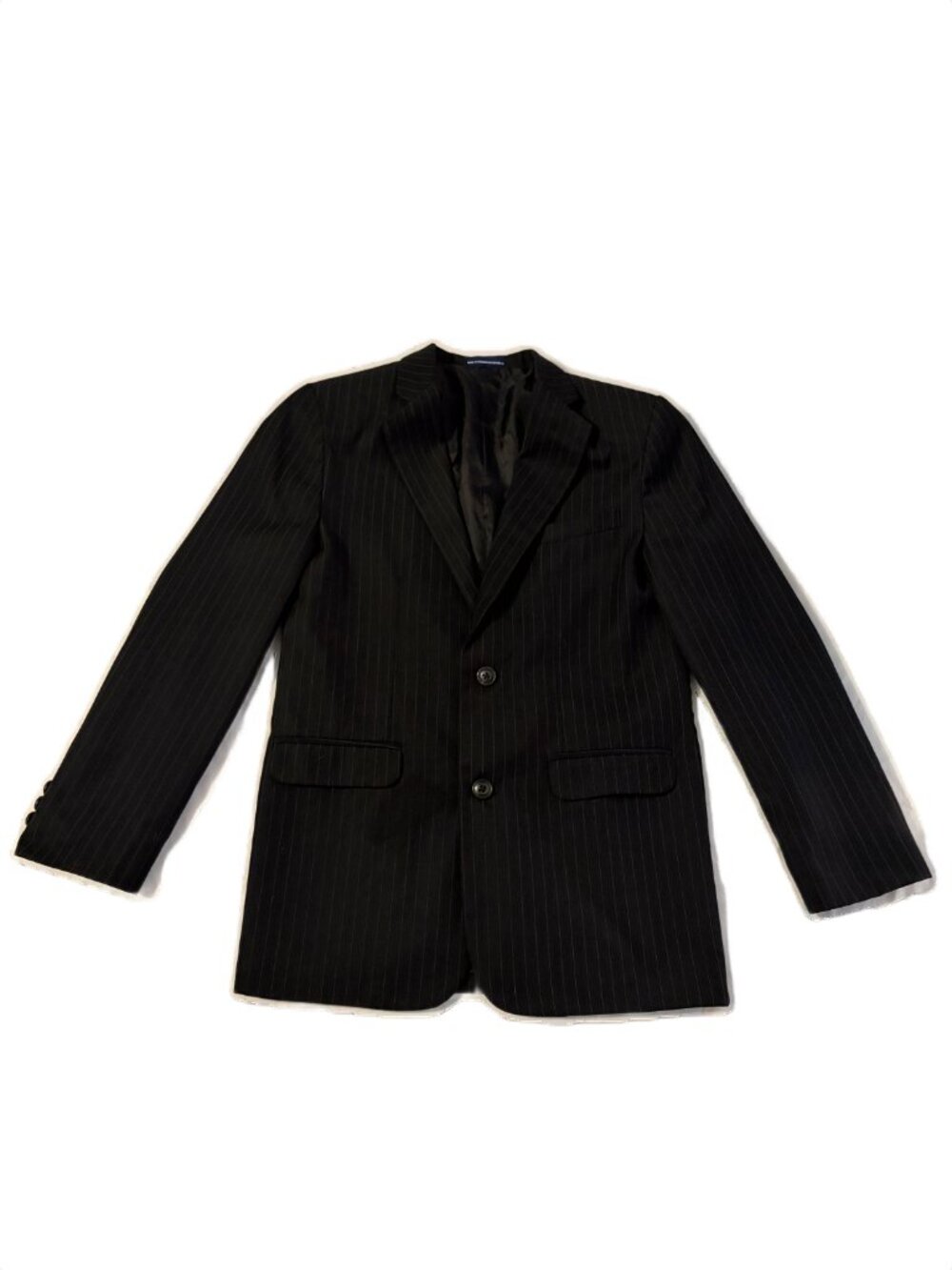 Big Boys Striped Blazer/Sports Jacket, Chaps, Size 14